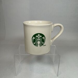 Starbucks Mug Classic Green Logo Over White 2013 14oz